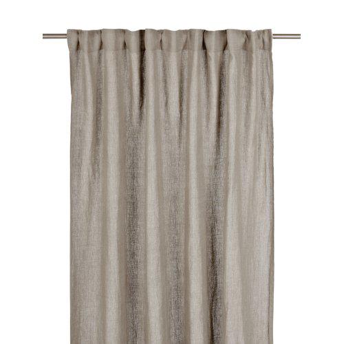 Firanka 'Julie' 2-pak 145x280 - Brązowa