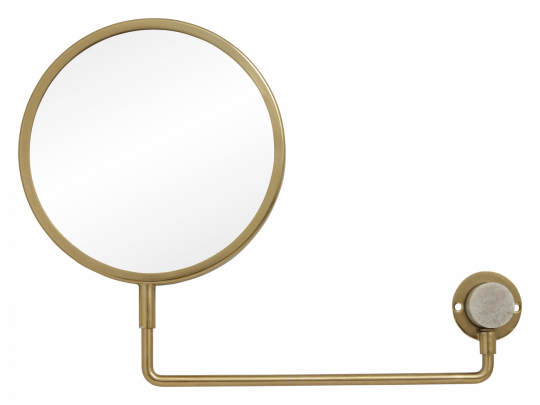 Lustro ścienne 'Tesia' - Złoty