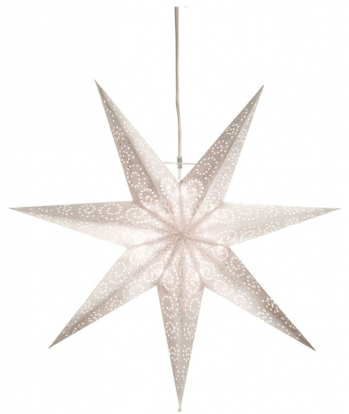 Gwiazda betlejemska 'Antique' - Biała