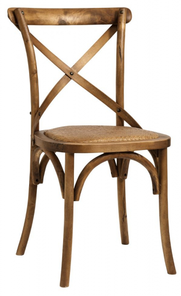 Krzesło 'X' - Naturalne/Drewniane