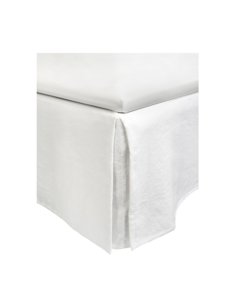 Pokrowiec na łóżko 'Weeknight' 90x220x52 - Biały