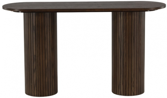 Stolik boczny 'Barkaby' 40x130cm - Brązowy