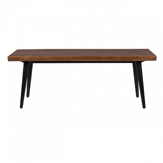 Ławka 'Alagon' 120x40cm - Brązowa