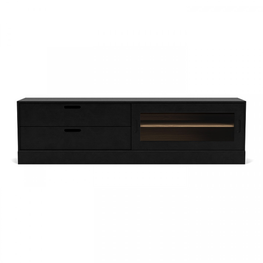 Stolik TV 'James' - Czarny