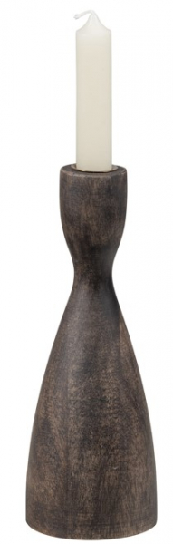 Świecznik 'Rosa' 22cm - Brązowy