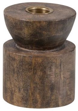 Świecznik 'Aiden' - Brązowy