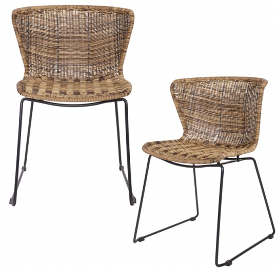 Krzesło 'Wings' - Naturalne