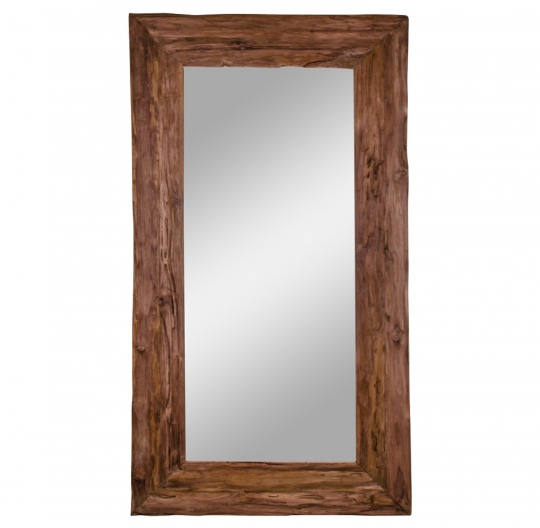 Lustro 'Granada' 101x180cm - Recyklingowe Drewno/Szkło