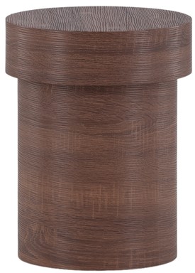 Stolik 'Mariefred' Okrągły 35cm - Brązowy