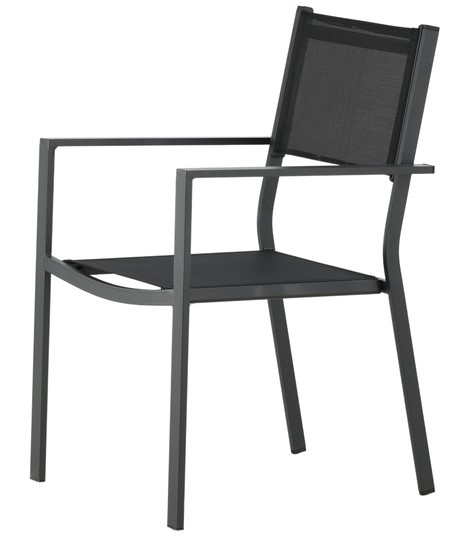 Krzesło 'Charlotte' - Czarne