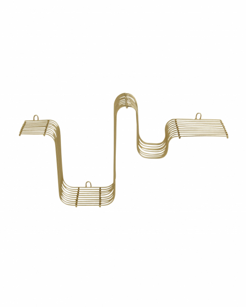 Półka 'Brava' - Mosiądz