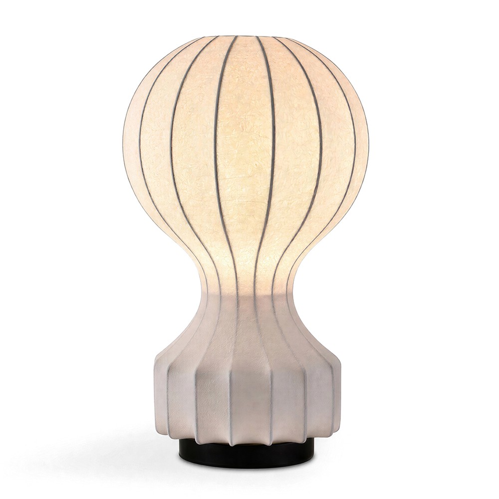 Lampa 'Senigallia' L - Biała/Czarna