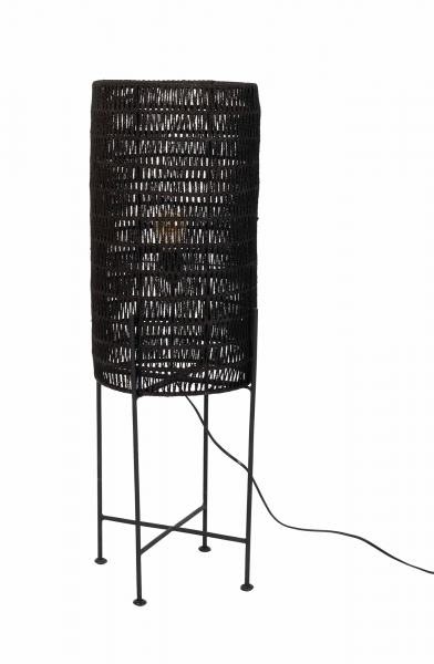 Lampa podłogowa 'Kari' - Czarny