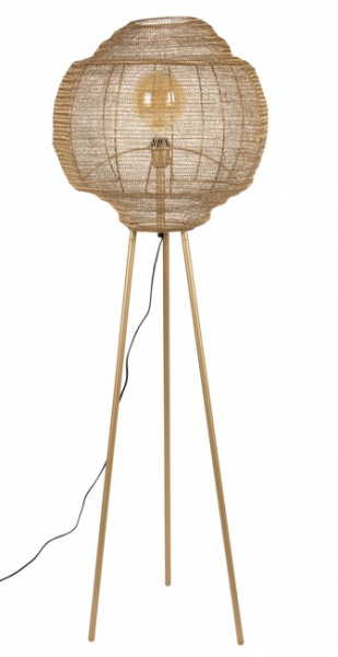 Lampa podłogowa 'Meezan' - Złoty