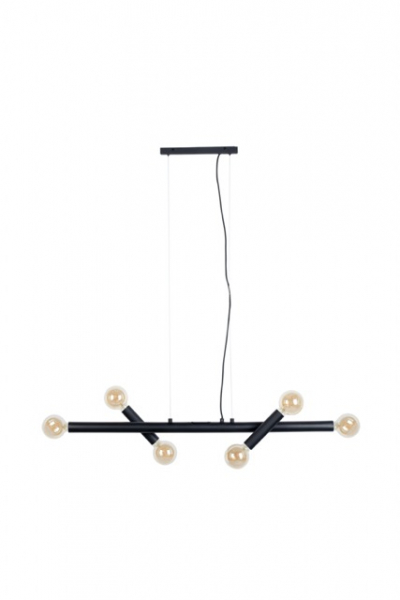 Lampa sufitowa 'Hawk' 17x124 - Czarny