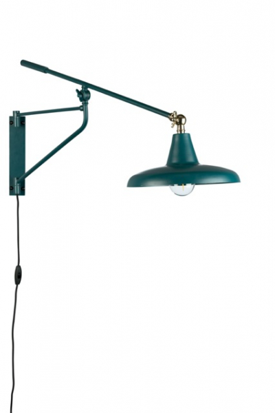 Lampa ścienna 'Hector' 26x93 - Zielony