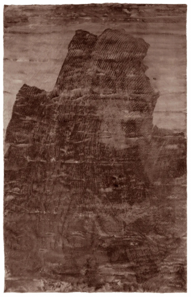 Dywan 'Aranga Super Soft' 80x250cm - Ciemnobrązowy