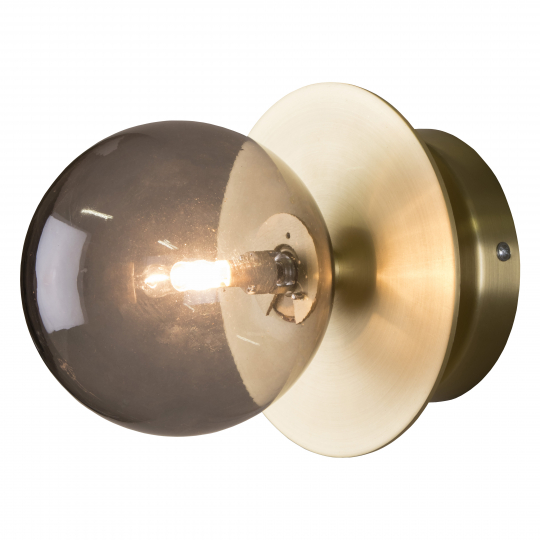 Lampa ścienna 'Art Deco' - Dymny