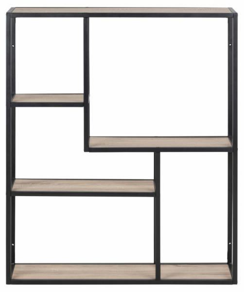 Półka ścienna 'Hydra' - Czarny