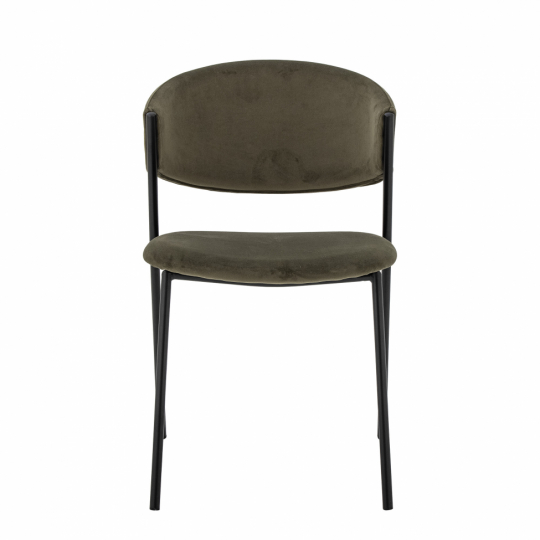 Krzesło jadalniane 'Marlo' Z materiałów z recyklingu - Zielony