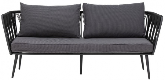 Sofa 'Pavone' - Czarna