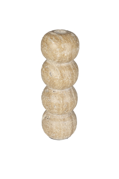 Świecznik 'Rome' - Beżowy