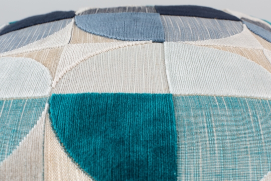 Poszewka na poduszkę 'Club' - Niebieski