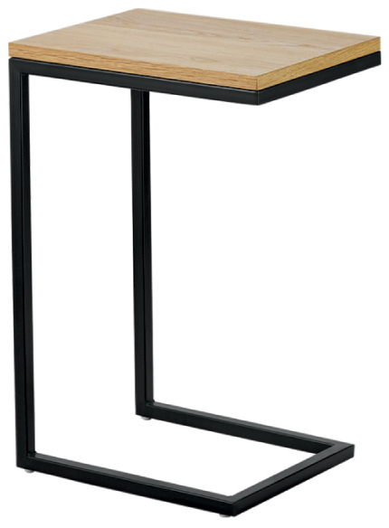 Stolik nocny 'Sapporo' - Naturalny/Metal - Reforma Sthlm