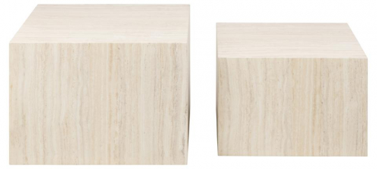 Stolik kawowy 'Matera' - Beżowy