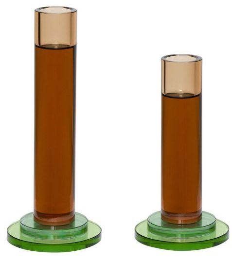 Świeczniki 'Comet' - Brązowy