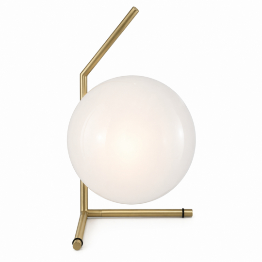 Lampa stołowa 'Satin'  - Mosiądz
