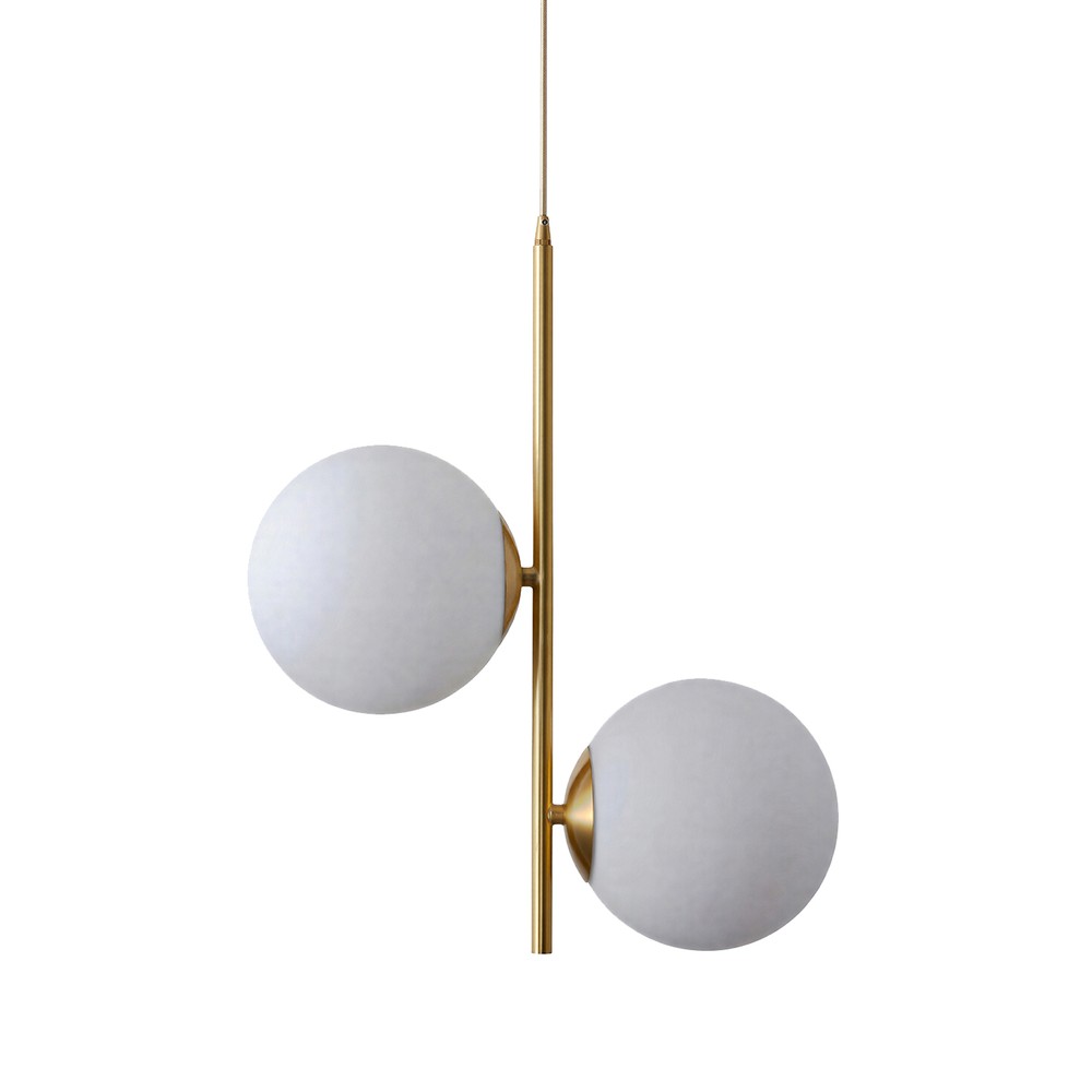 Lampa sufitowa 'Creme Satin' - Mosiądz