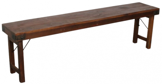 Ławka składana 'Foldable' 160x30cm - Drewno