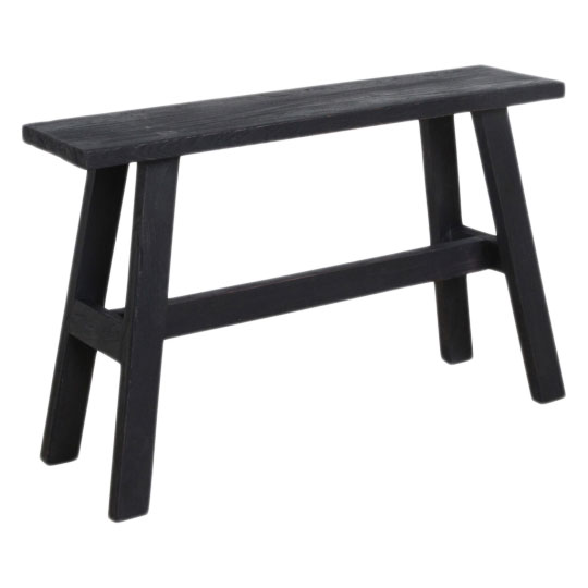 Ławka 'Hållplats' L - Czarny