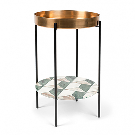 Stolik boczny 'Another marble' - Marmur