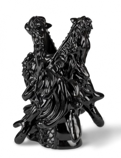 Wazon 'Dragonized Bastard' - Czarny