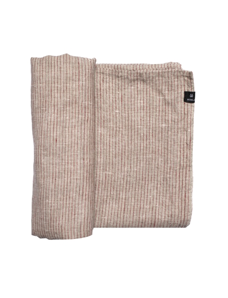 Obrus 'Linus' 145x330- Czerwony/Czarny