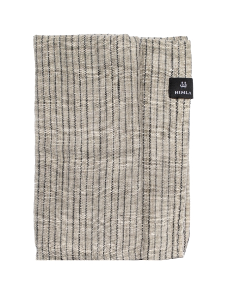 Serwetka 'Linus' 45x45 - Naturalny/Czarny