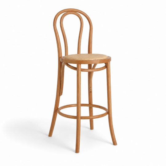 Hoker 'Bistro' - Naturalny/Rattan