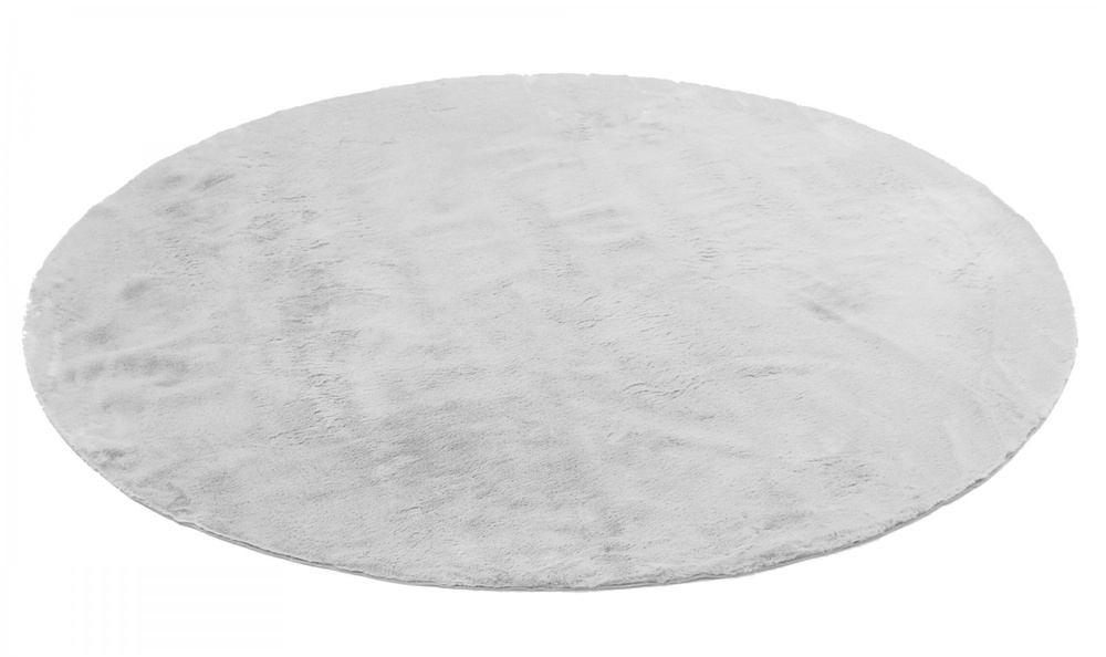 Okrągły dywan 'Aranga Super Soft' - Szary