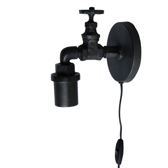 Lampa ścienna 'Albini' - Żelazo/Vintage