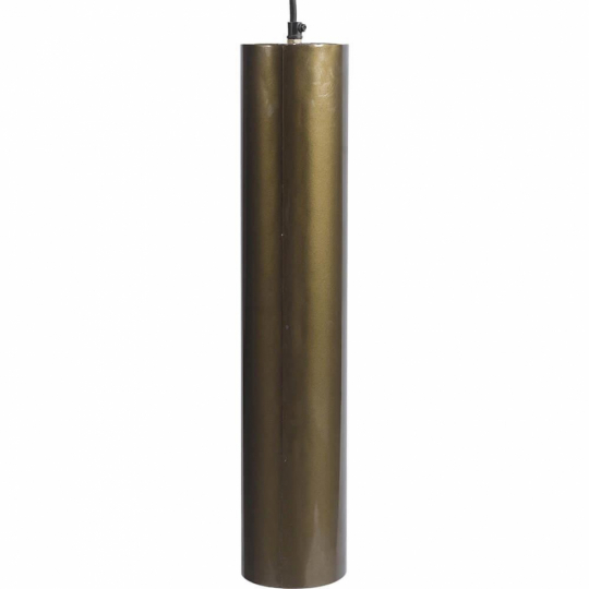 Lampa sufitowa 'Jonah' Cylinder L - Mosiądz antyczny