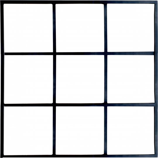 Ściana przemysłowa 'Nowy Jork' S - Czarne