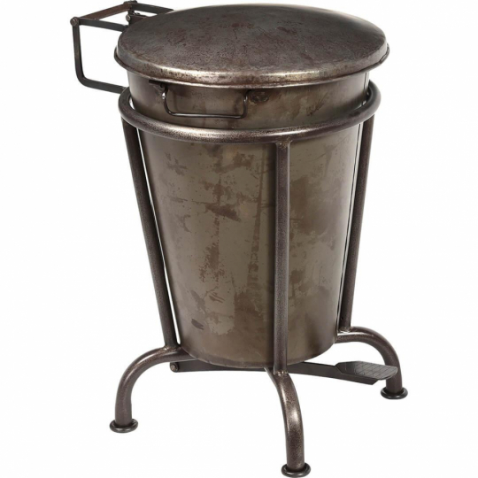 Kosz na pedał 'Klapp' - Żelazo