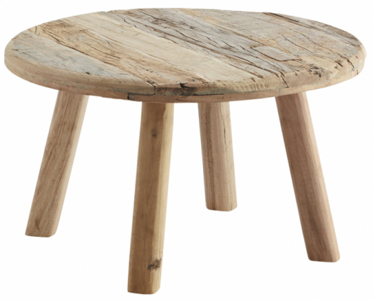 Stolik boczny 'Wooden Coffee Table' - Naturalny