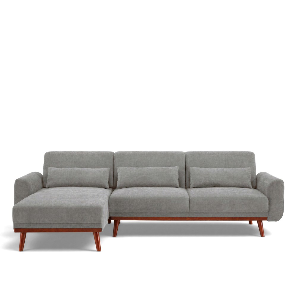 Sofa z funkcją spania 'Texas' - Jasnoszary