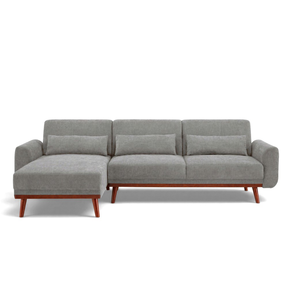 Sofa z funkcją spania 'Texas' - Jasnoszary