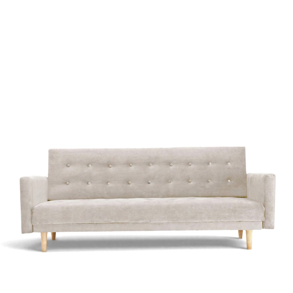 Sofa z funkcją spania 'Eukalyptus' - Beżowy