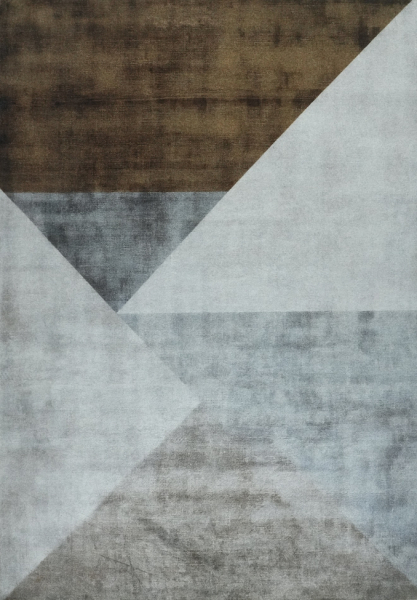 Dywan 'Evanille' - Szary/Brązowy