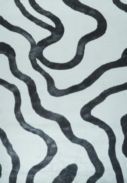 Dywan 'Heloria' - Czarno-Biały